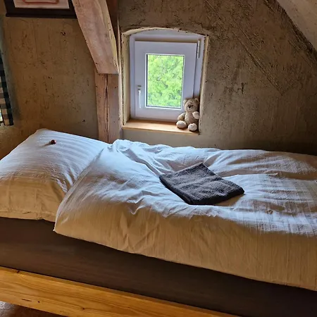 Vakantiehuis Uckermaerkisches Landarbeiterhaus Kuhz